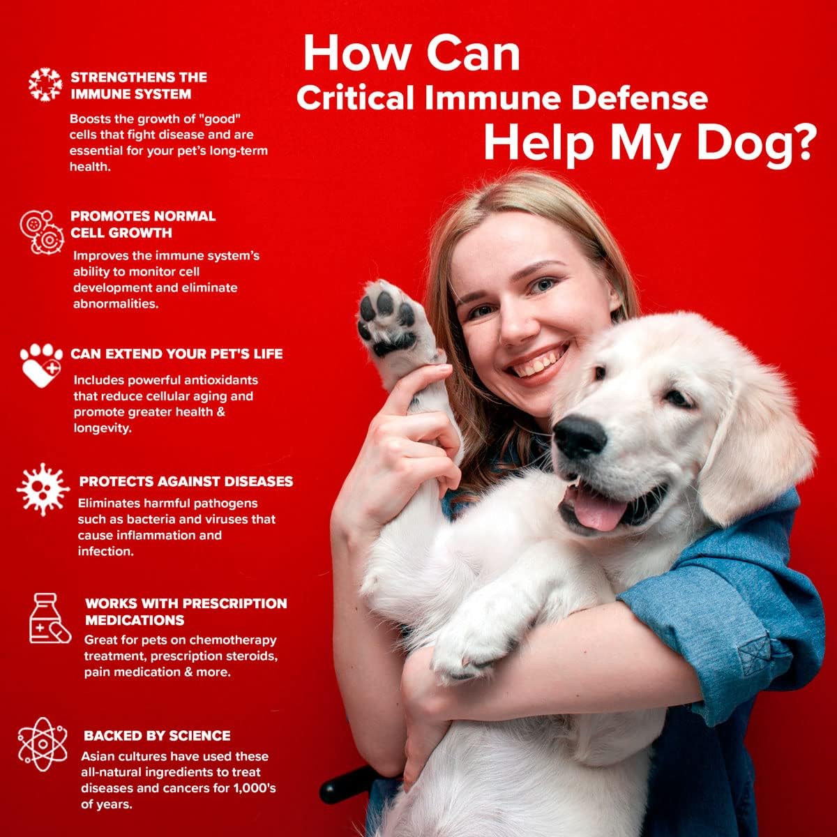 Turkey Tail Mushroom Immune Support Bundle for Dogs with Probiotics and Oral Care Spray