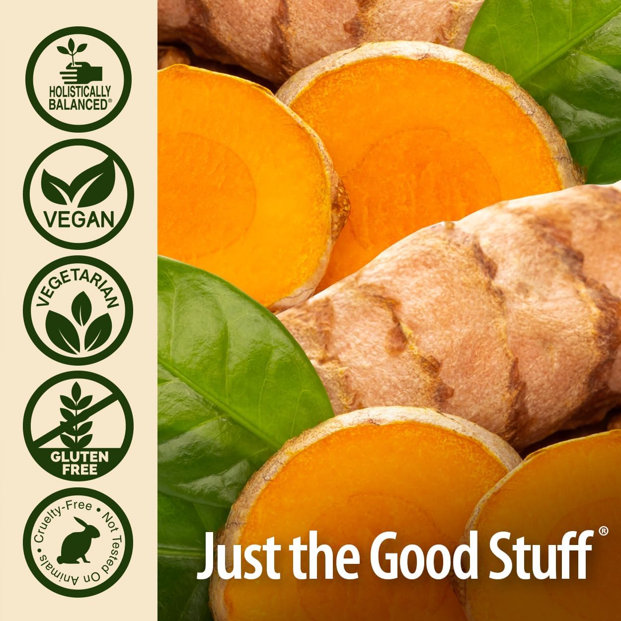 Turmeric and Ginger Joint Support Capsules - 90 Count, Gluten-Free, Vegan - Single Pack