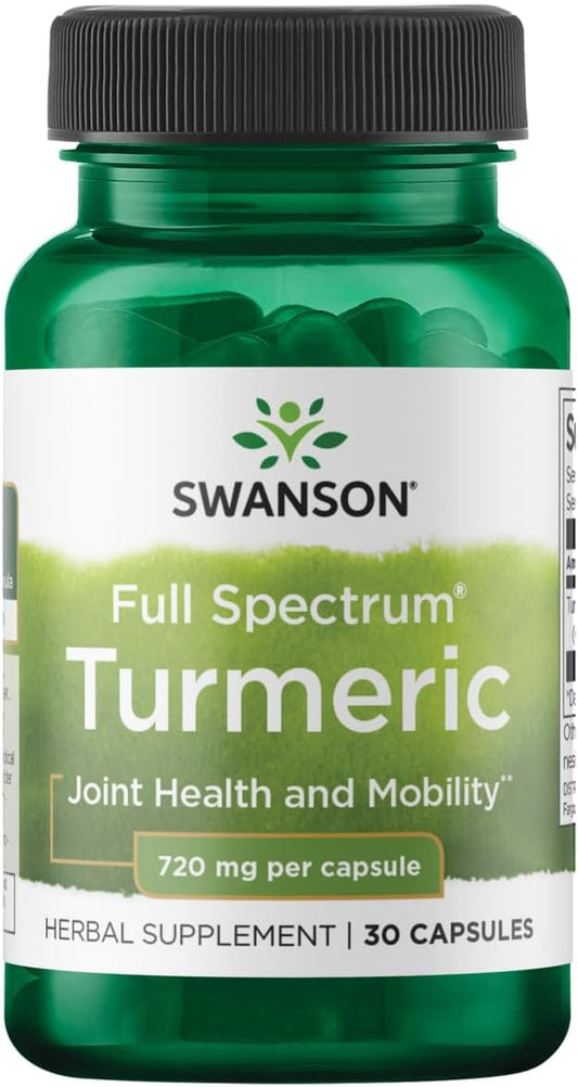 Turmeric Capsules 720mg - 30 Count by Swanson