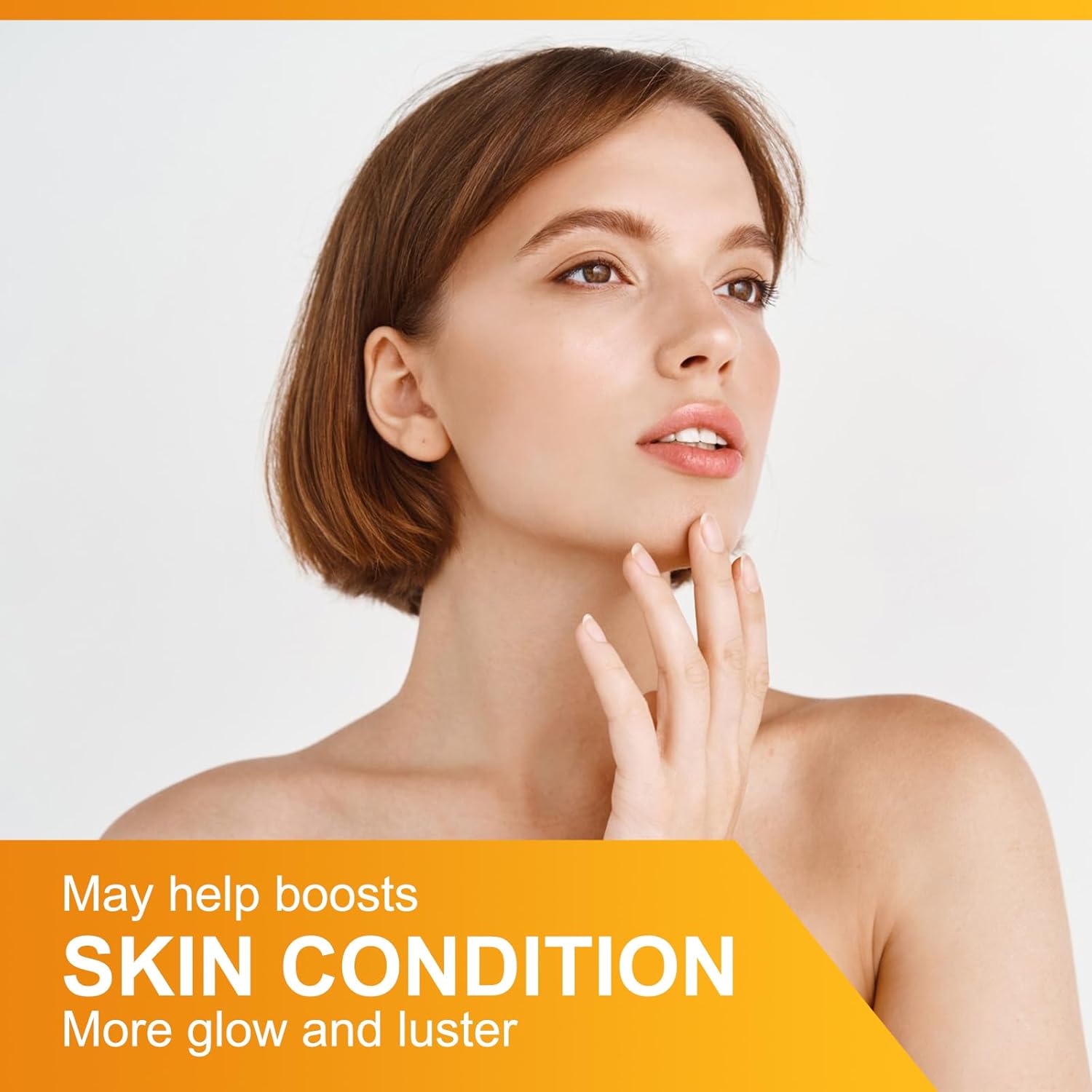 Turmeric Curcumin Gummies with Black Pepper & Ginger - 500mg, Vitamin C, Low Sugar Orange Gummies for Adults - 120 Count