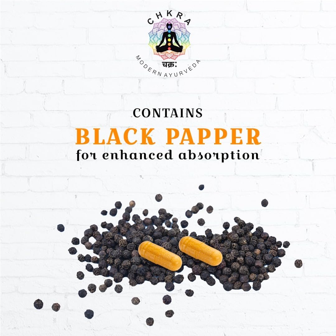 Turmeric Curcumin Supplement with BioPerine 95% Curcuminoids for Joint Support - 500mg Curcumin & Black Pepper - Vegan, Non-GMO - 90 Capsules