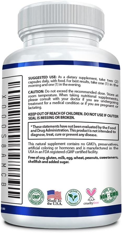 Turmeric Curcumin with BioPerine - Mood Enhancement, Antioxidant Support, Immune System Defense - 60 Capsules - USA Made