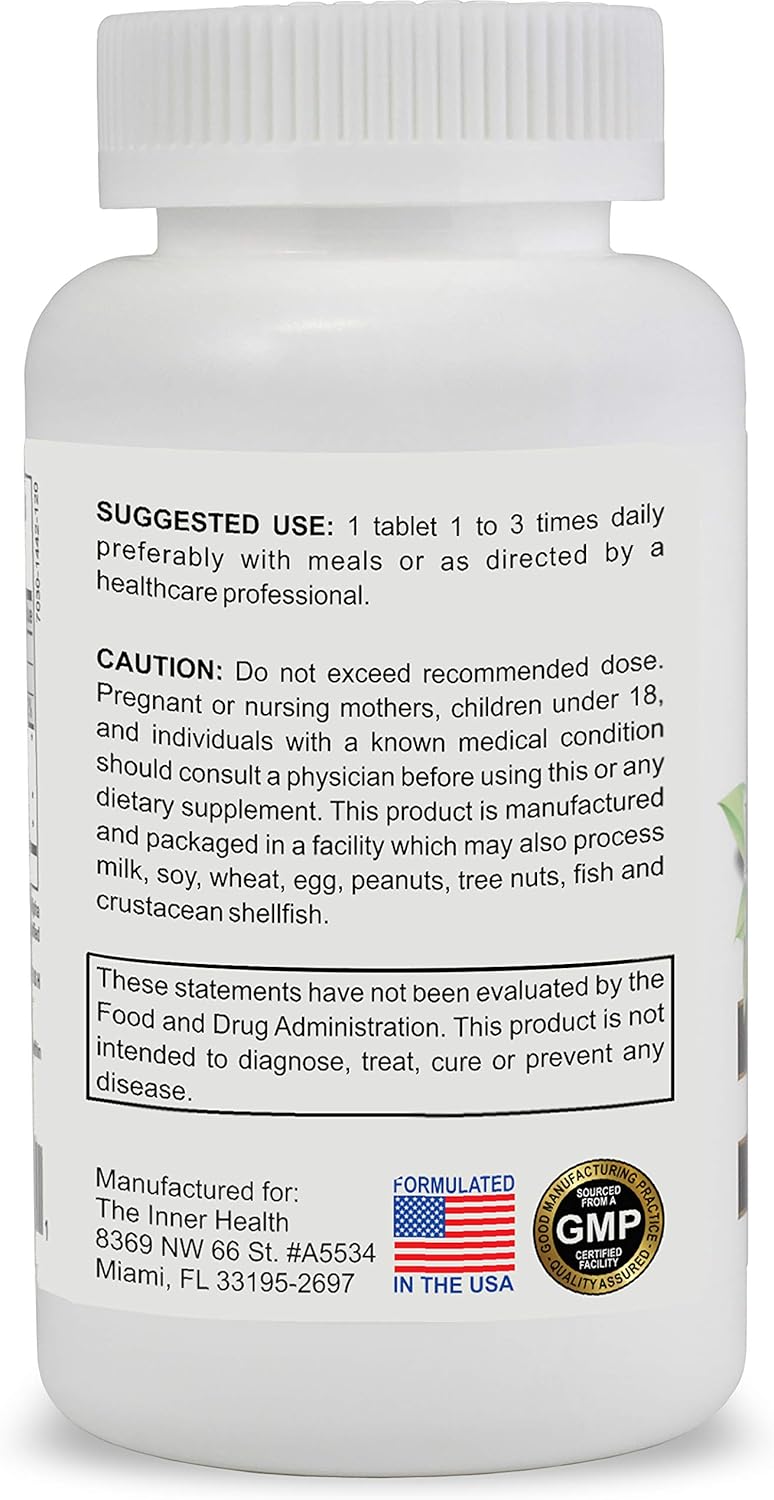 Turmeric Curcumin with Black Pepper & Bioperine Complex - 60 Tablets for Inner Health