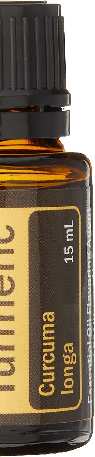 Turmeric Essential Oil by doTERRA - 15 mL - Pure and Natural Turmeric Oil