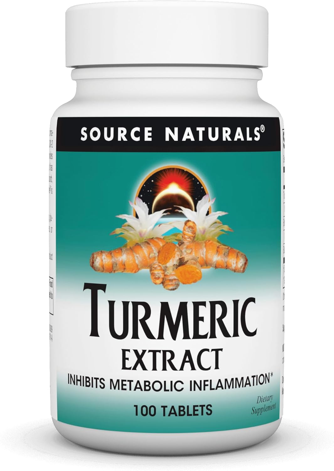 Turmeric Extract Tablets for Healthy Inflammatory Response - 100 Count by Source Naturals