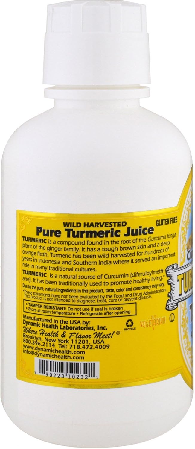 Turmeric Gold Juice for Joint Support, Vegan, Gluten Free, Non-GMO - 16 oz