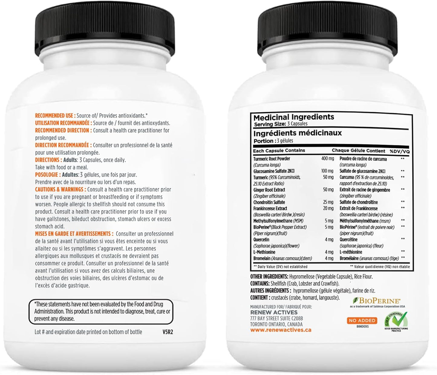 Turmeric Platinum Capsules with Black Pepper & Ginger - Antioxidant, Liver Support, Digestive Health - Reduce Inflammation, Boost Immunity - 120ct