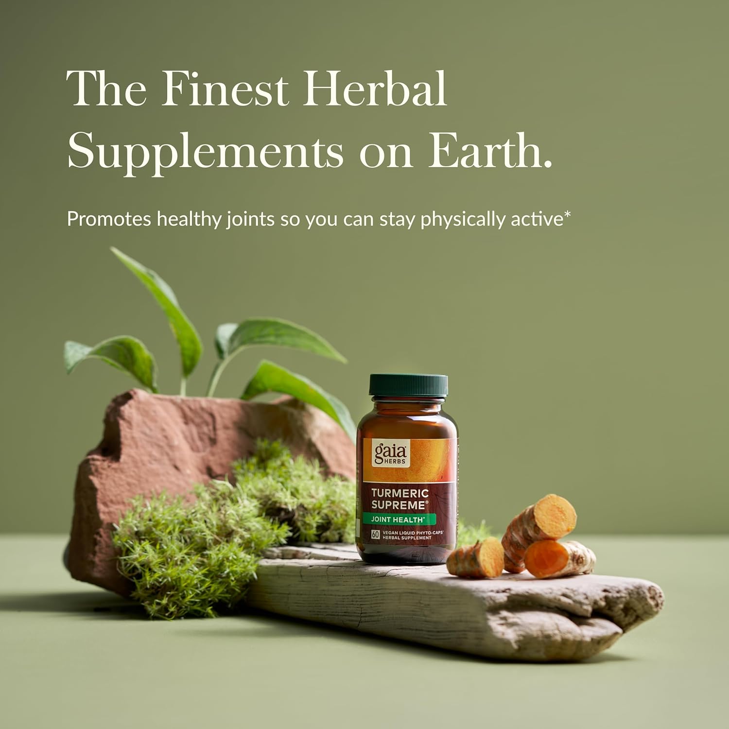 Turmeric Supreme Joint Health Supplement with Quercetin, Boswellia, and Ginger - 60 Liquid Capsules