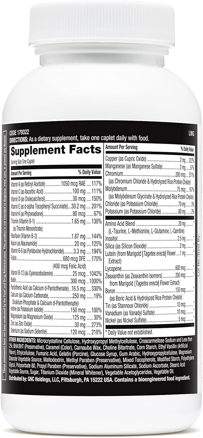Twin Pack GNC Mega Men One Daily Multivitamin for Overall Health and Muscle Performance - BoostGo Australia