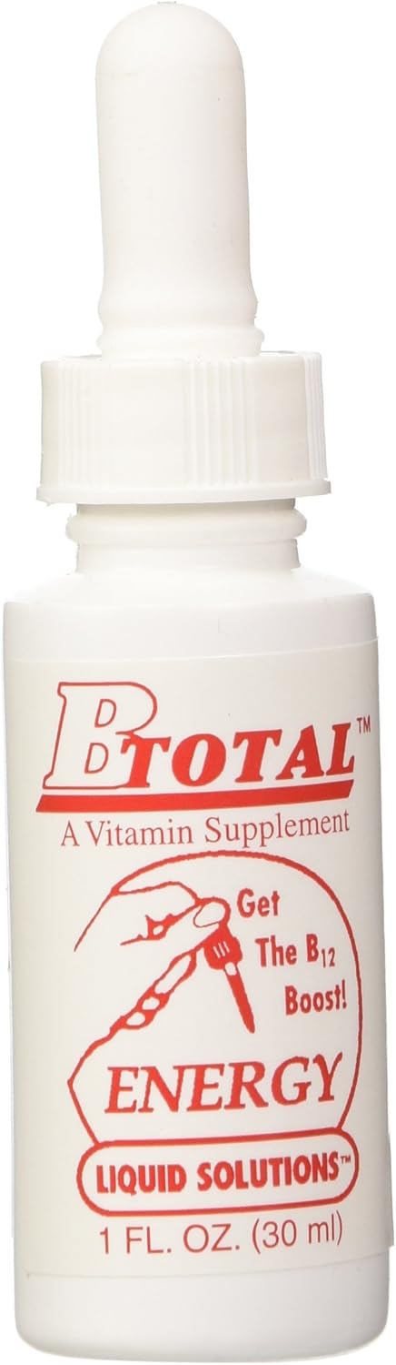 Twin Pack Sublingual B-Total Vitamin, 2 Fluid Ounce - Fast-Absorbing Supplement