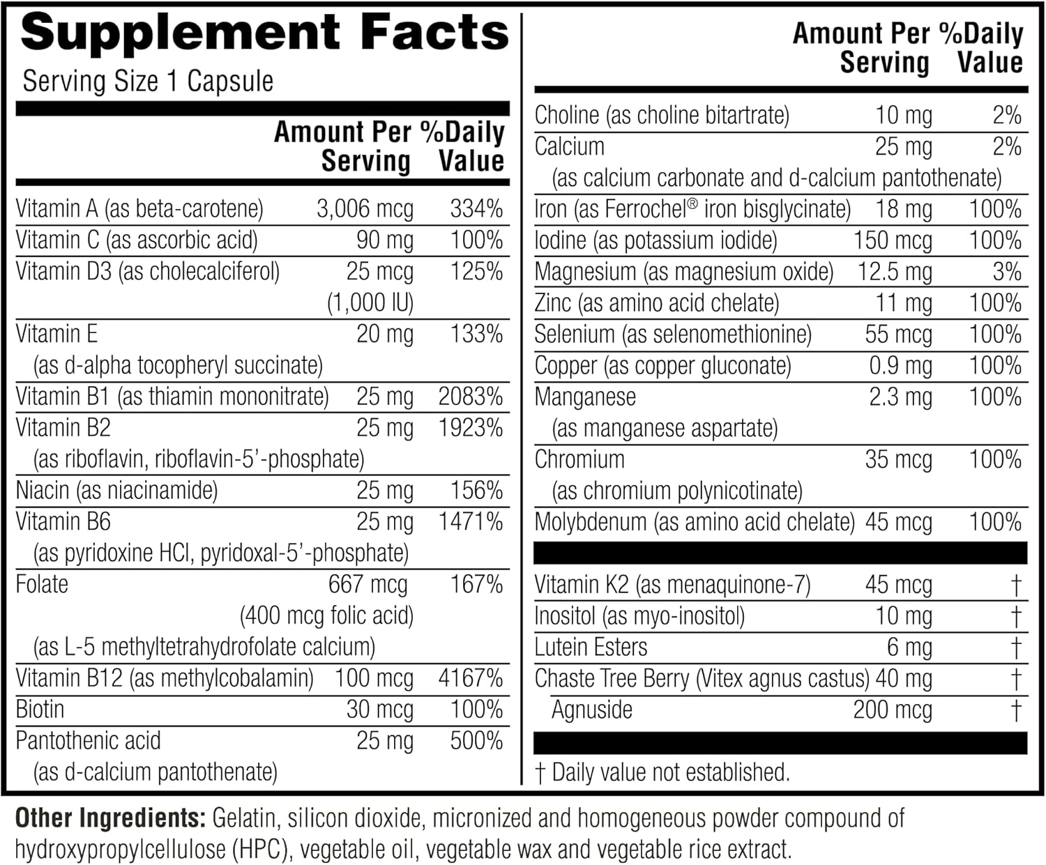 Twinlab TWL Women's Daily One Vitamin & Mineral Supplement - 60 Tablets - BoostGo Australia
