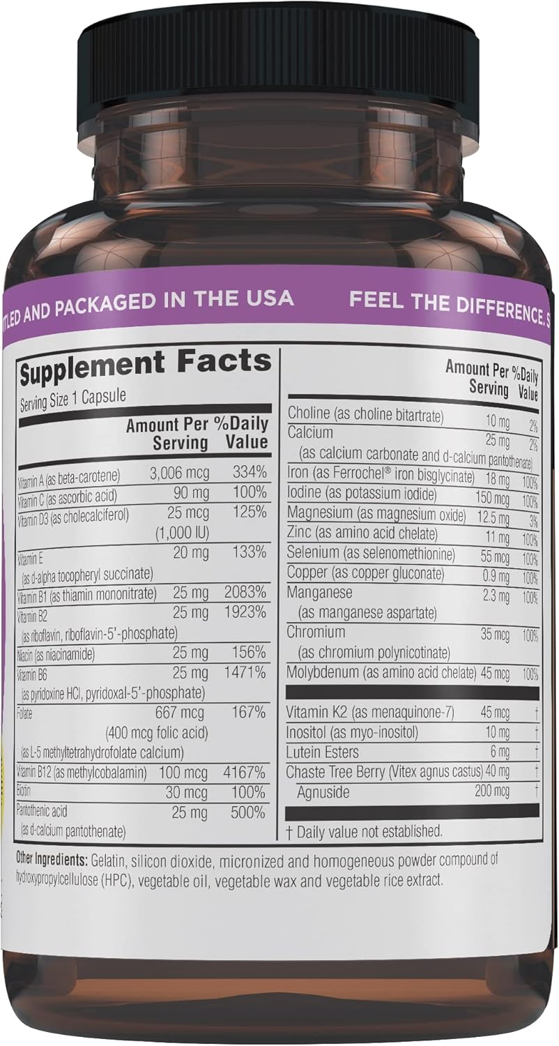 Twinlab TWL Women's Daily One Vitamin & Mineral Supplement - 60 Tablets - BoostGo Australia