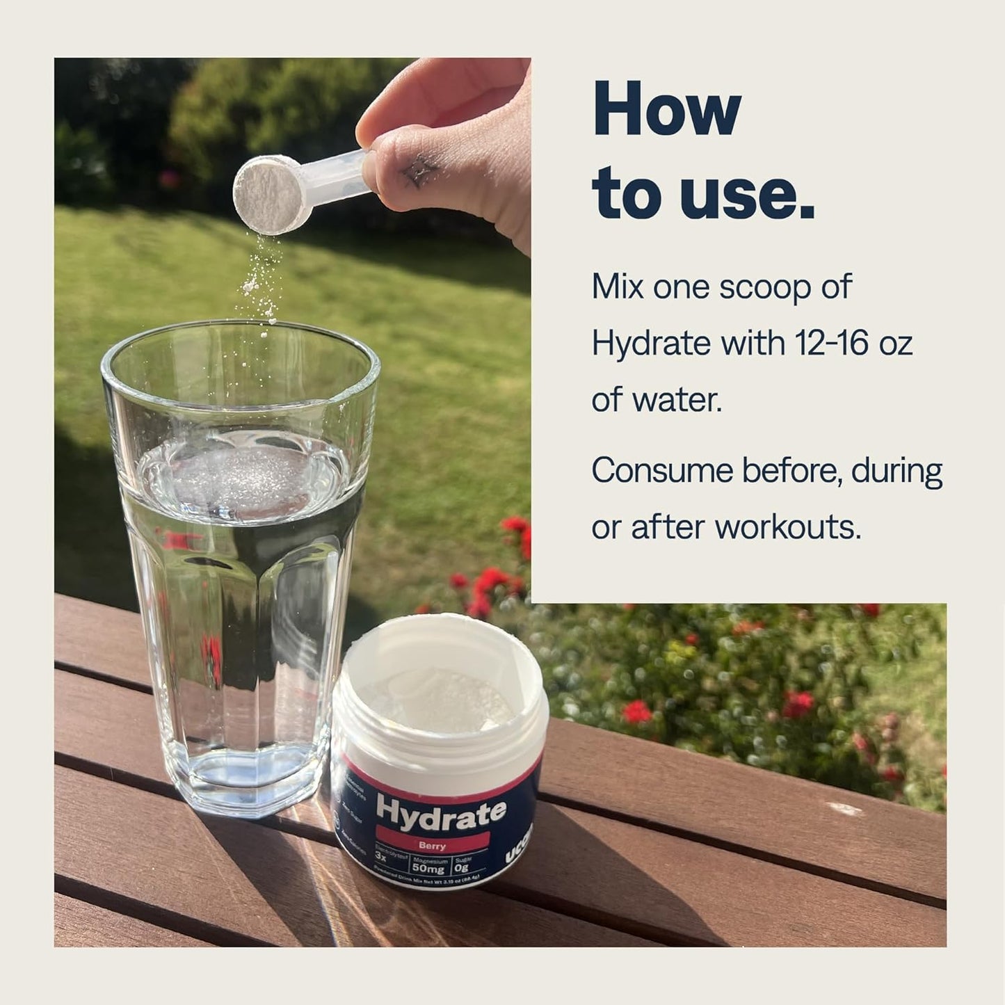 UCAN Hydrate Watermelon Electrolyte Powder - 30 Servings, Sugar-Free, Keto, Vegan, Non-GMO, Gluten-Free for Athletes & Runners