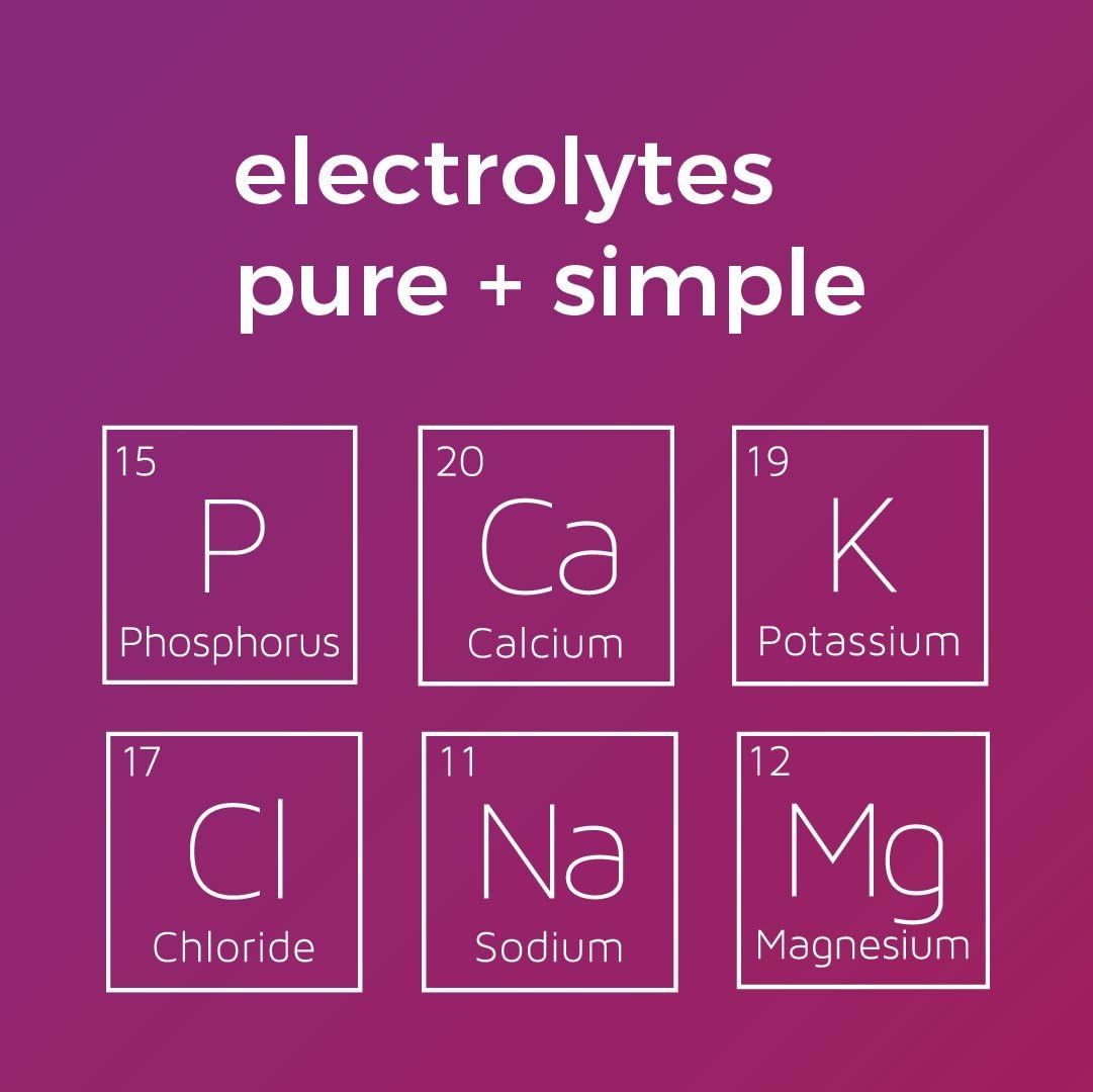 Ultima Replenisher Hydrating Electrolyte Powder Lemonade Stickpacks 60 Count - Natural Hydration Supplement