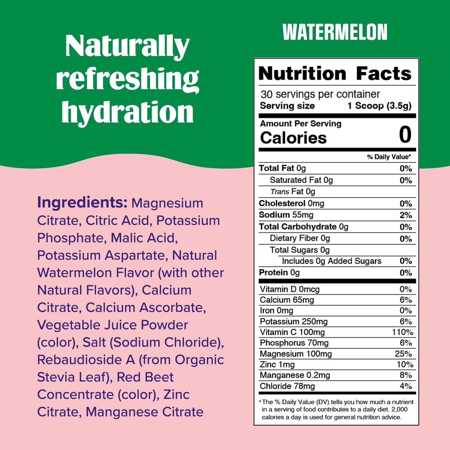 Ultima Replenisher Watermelon Electrolyte Powder Drink Mix Bundle - 30 Servings Canister + 20 Stickpacks - 6 Electrolytes & Minerals - Keto, Vegan, Non-GMO, Sugar-Free