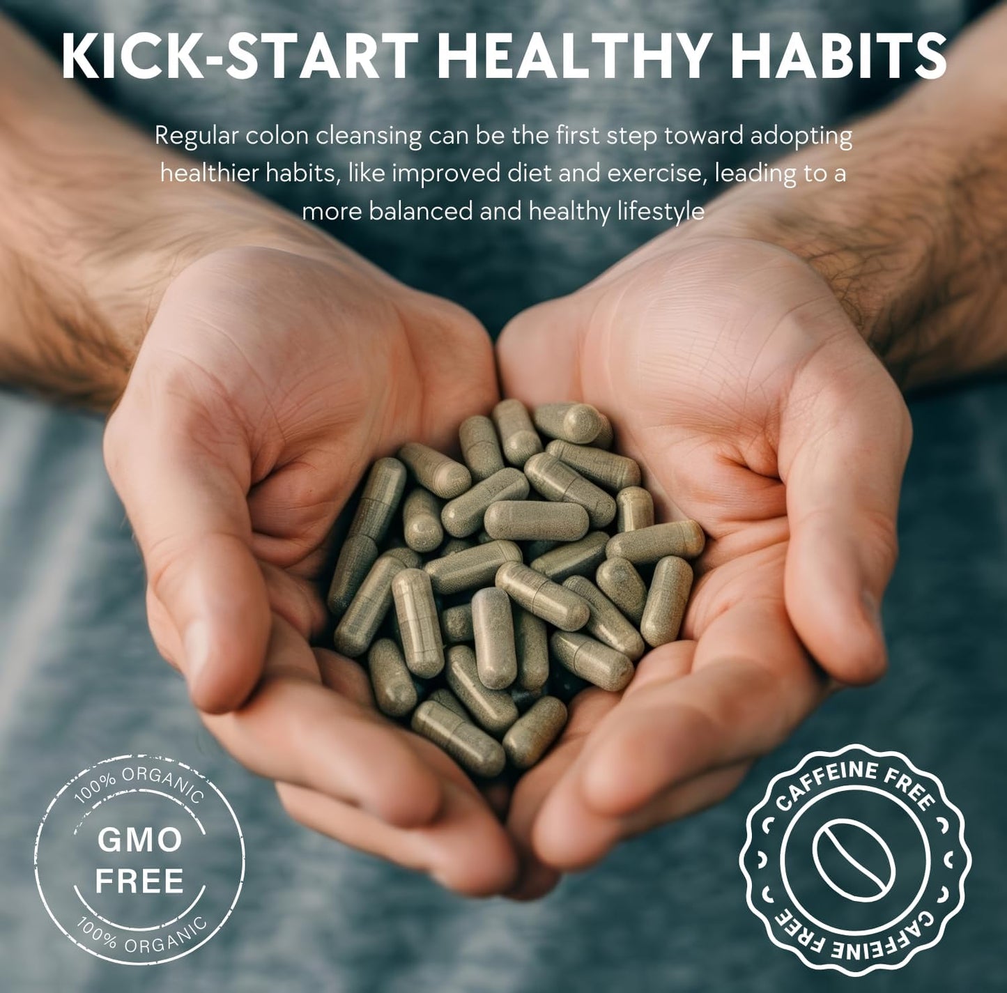 Ultimate Colon Cleanse & Detox Capsules - Natural Solution for Daily Bowel Health