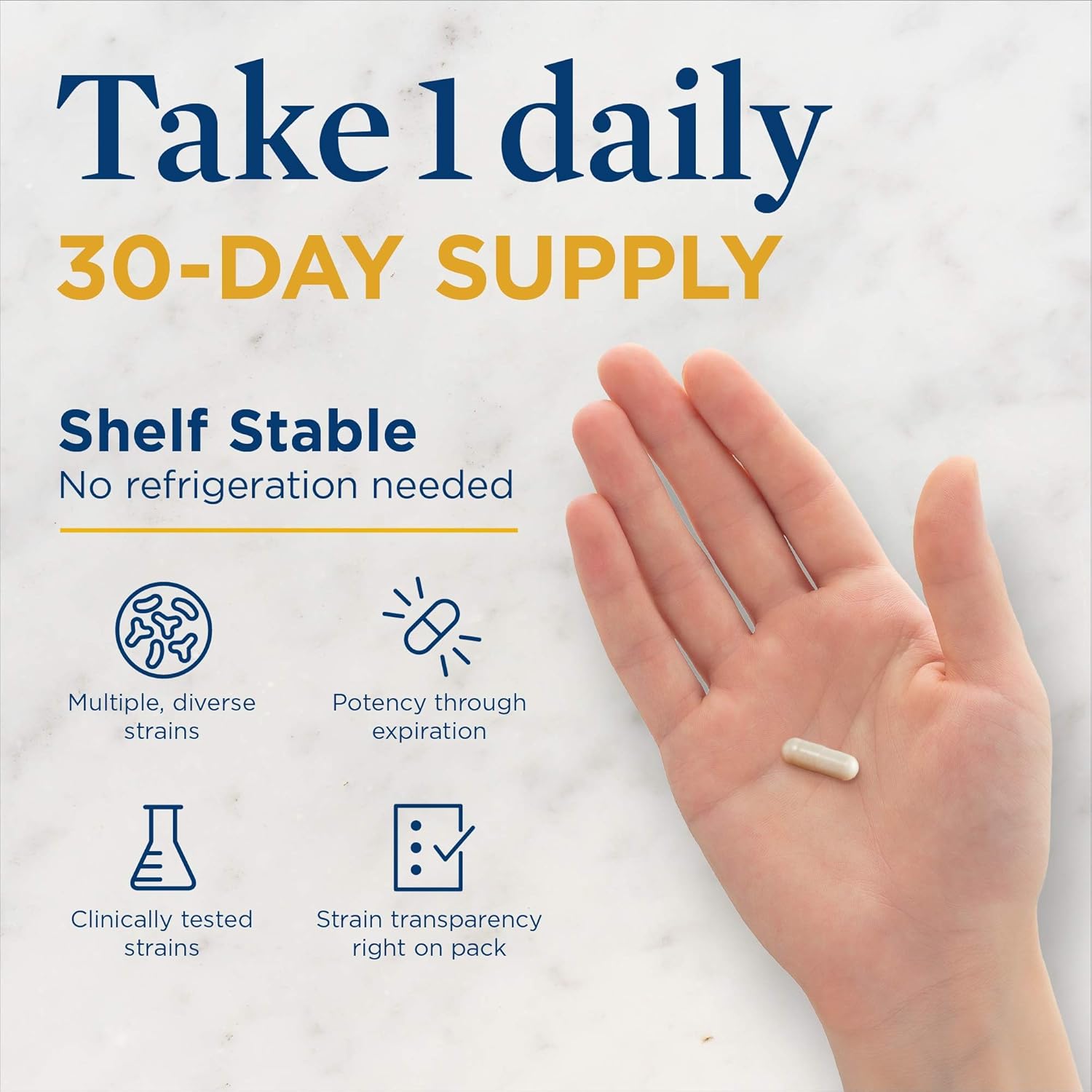 Ultimate Flora Probiotic Women's Care - 25 Billion CFU - 30 Veg Capsules, Women's Probiotic Supplement