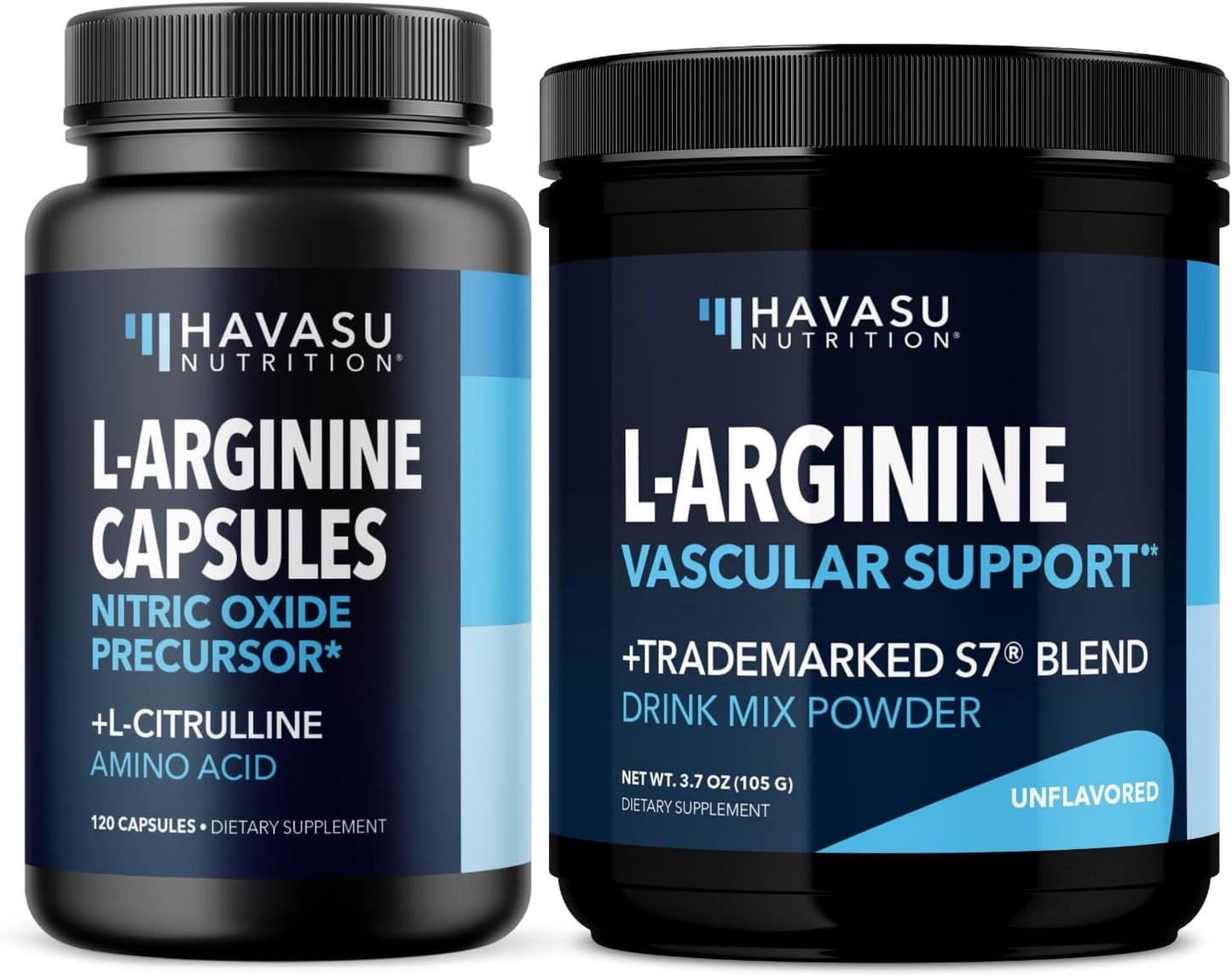 Ultimate Male Pre Workout Supplements for Performance & Endurance - L Arginine Capsules & Powder - Vegan - 120 Capsules