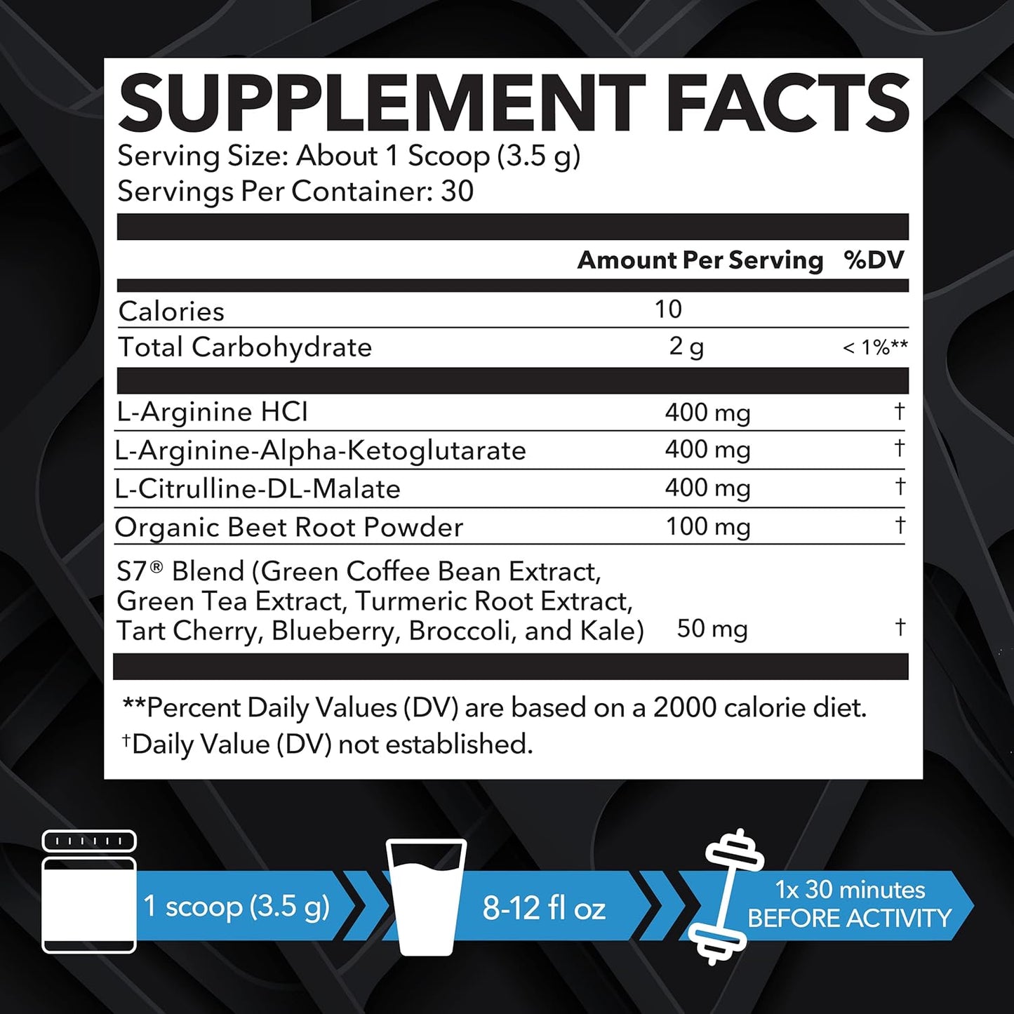 Ultimate Male Pre Workout Supplements for Performance & Endurance - L Arginine Capsules & Powder - Vegan - 120 Capsules