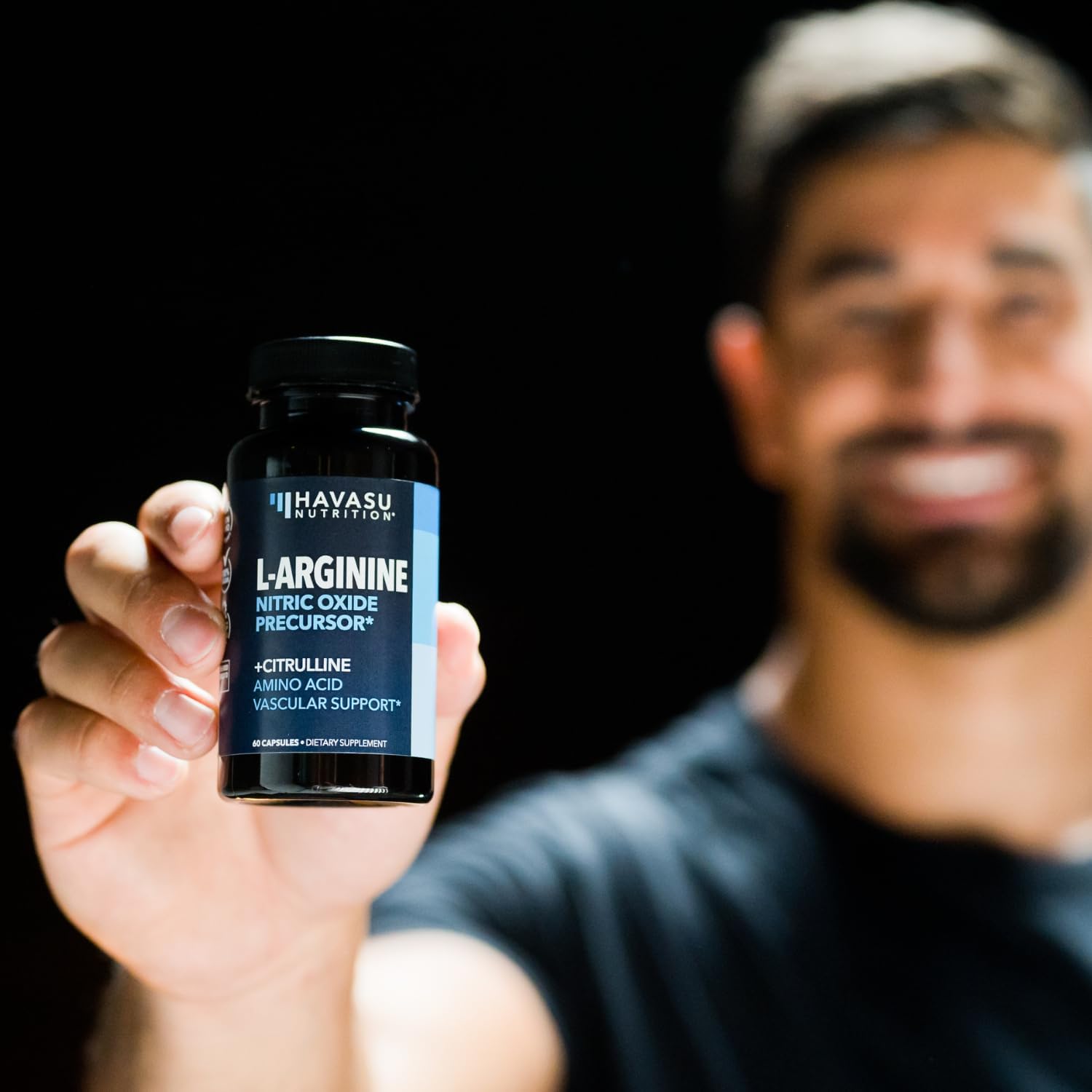 Ultimate Male Pre Workout Supplements for Performance & Endurance - L Arginine Capsules & Powder - Vegan - 120 Capsules