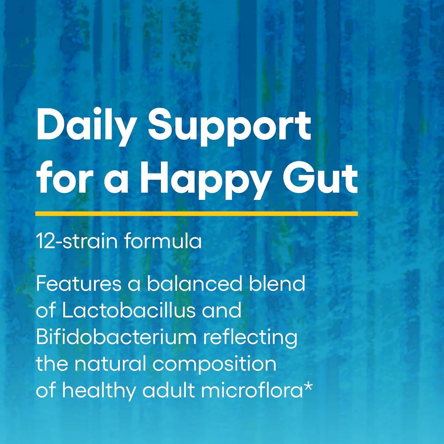Ultimate Probiotic 12/12 Formula: 12 Strains, 12 Billion CFU, 120 Vegetarian Capsules for Digestive Support