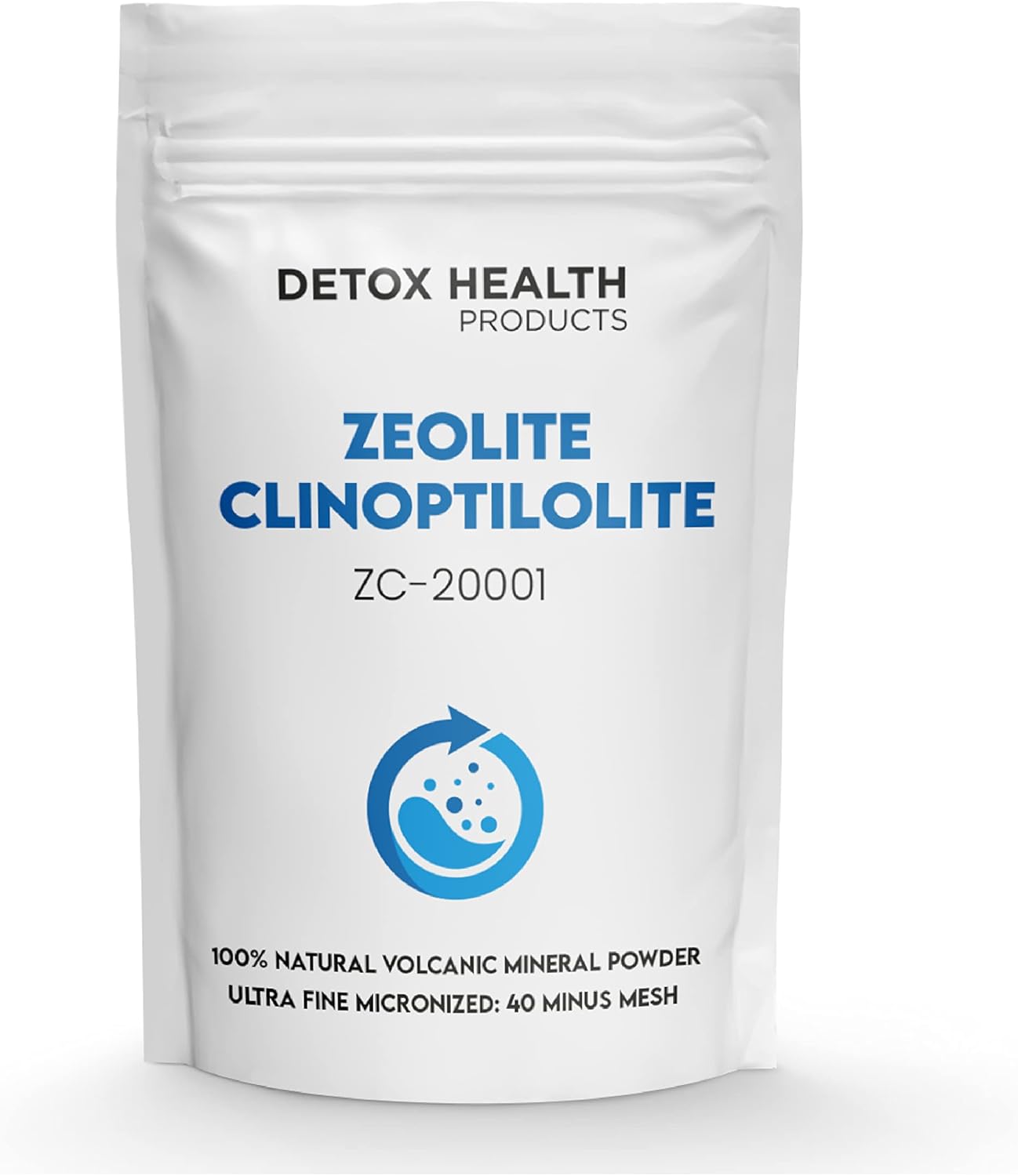 Ultra-Fine Zeolite Clinoptilolite Powder - 95% Clinoptilolite, 3X Activated, Natural Mineral Detox - 8 oz