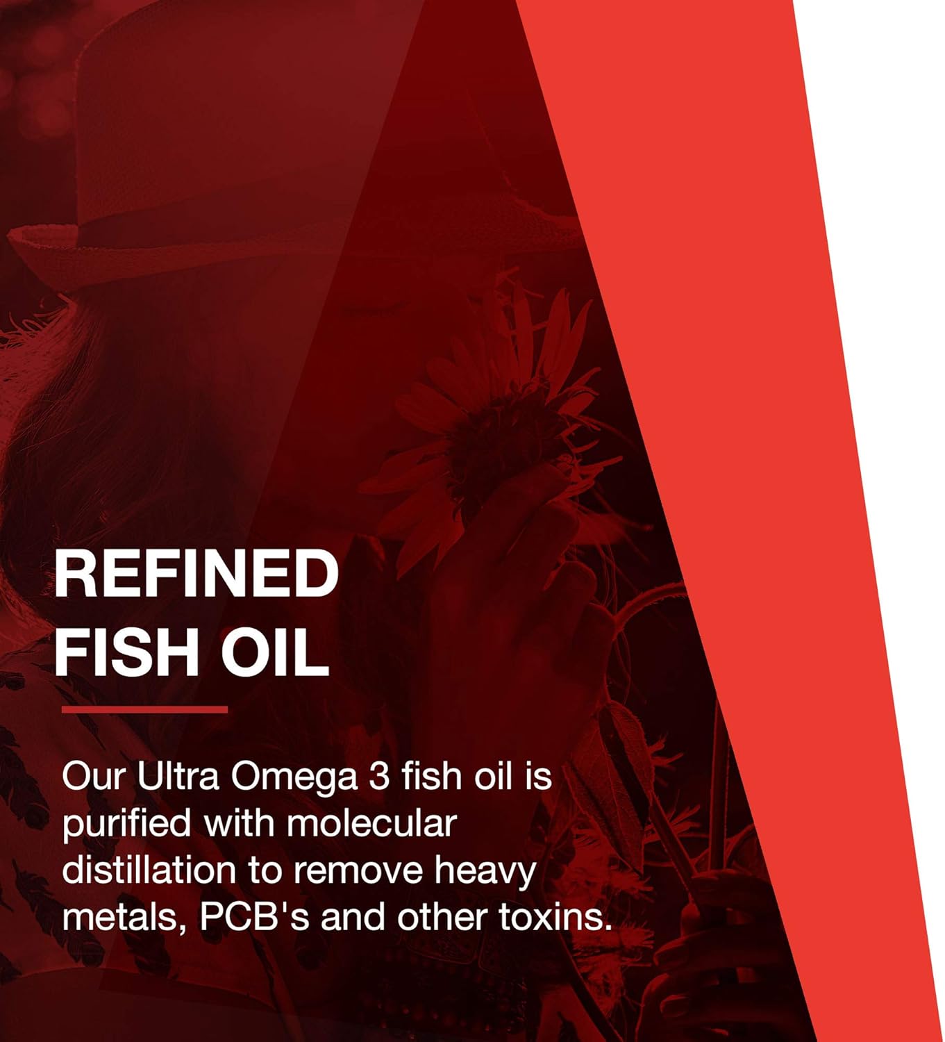 Ultra Omega-3 Fish Oil Supplement for Brain, Heart, & Nervous System Support - 90 Softgels - Non-GMO & Halal Omega Supplement