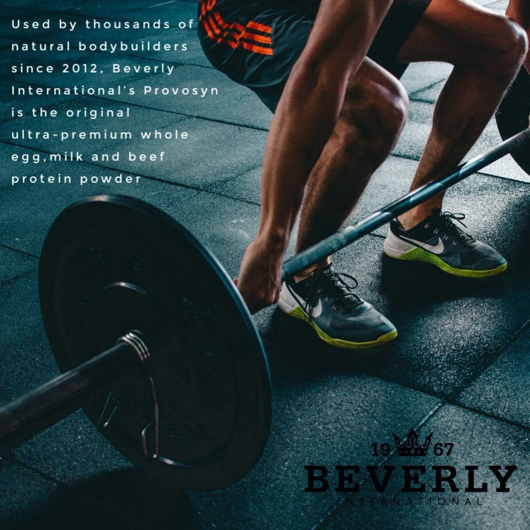 Ultra-Premium Whole Egg, Milk, and Beef Protein Powder for Muscle Building and Recovery - Vanilla Flavor, 616 g