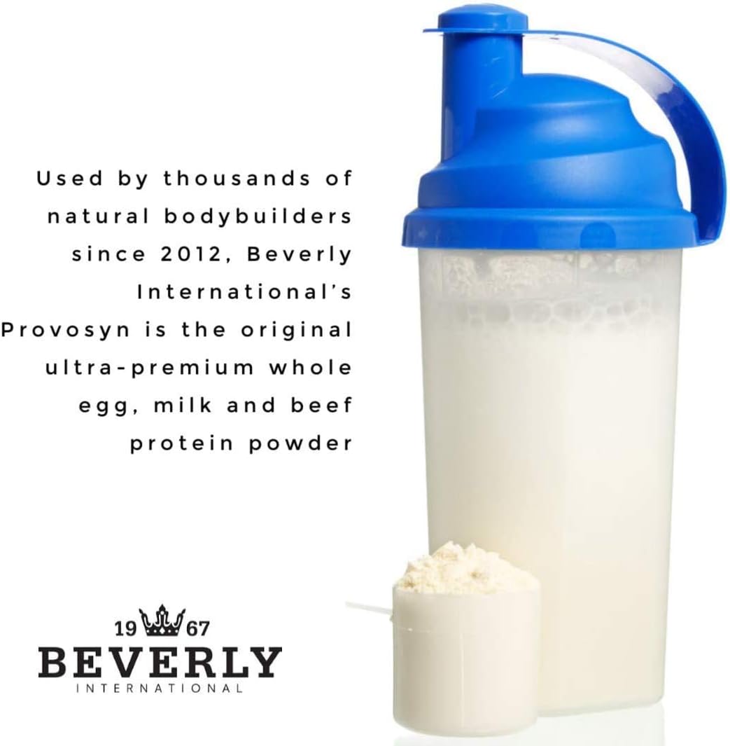 Ultra-Premium Whole Egg, Milk, and Beef Protein Powder for Muscle Building and Recovery - Vanilla Flavor, 616 g