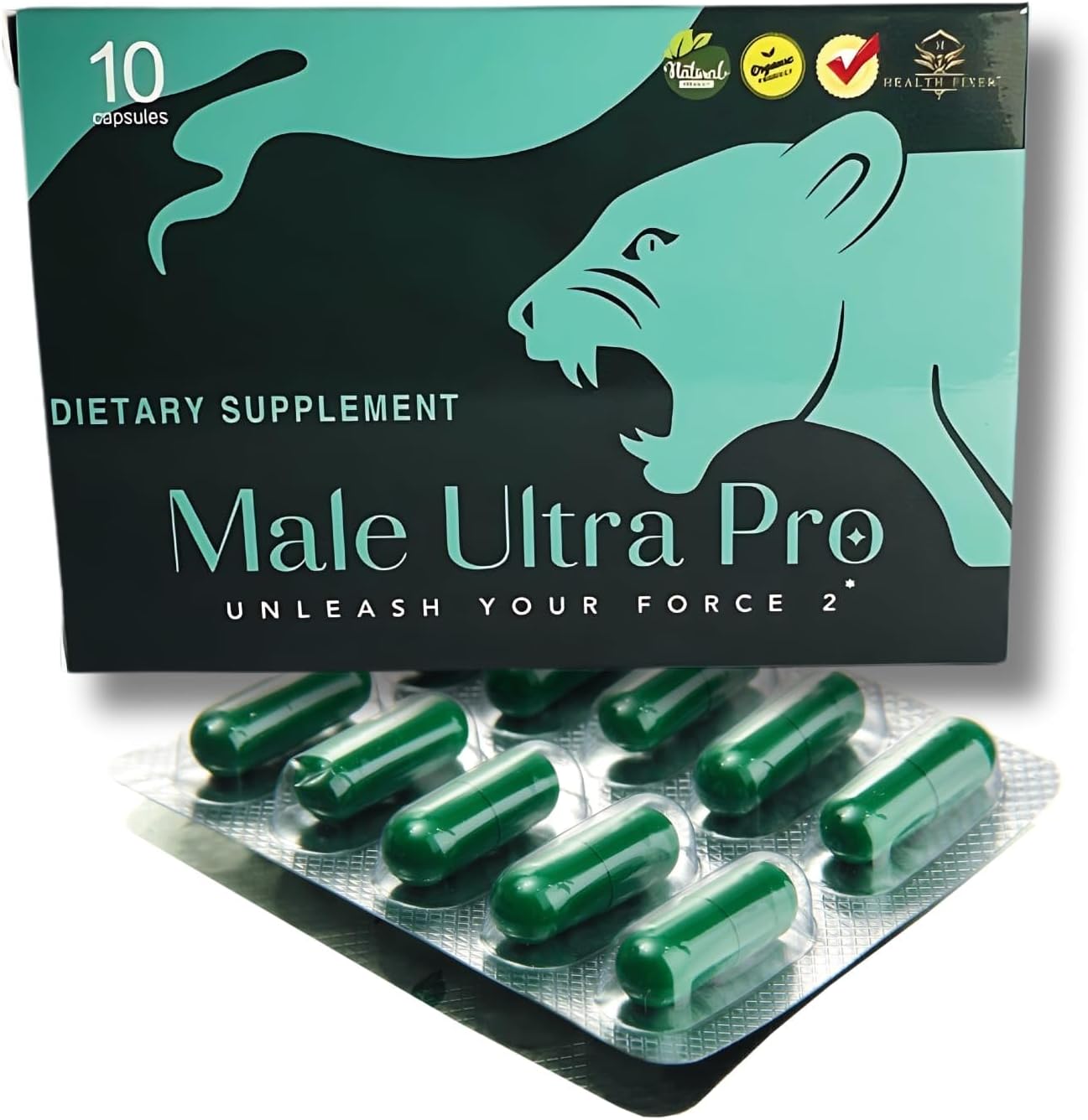Ultra Pro Sports Nutrition Capsules for Enhanced Performance, Energy, and Endurance - 10 Pack