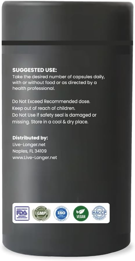 Ultra Pure NR (Nicotinamide Riboside) Capsules - 350mg | Anti-Aging NAD Booster | Supports Cellular Energy, Repair & Protection | Vegan, Gluten-Free & Non-GMO | 60 Count