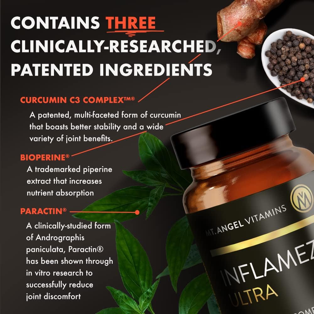 Ultra Strength Inflameze by Mt. Angel Vitamins - Natural Joint Support Formula