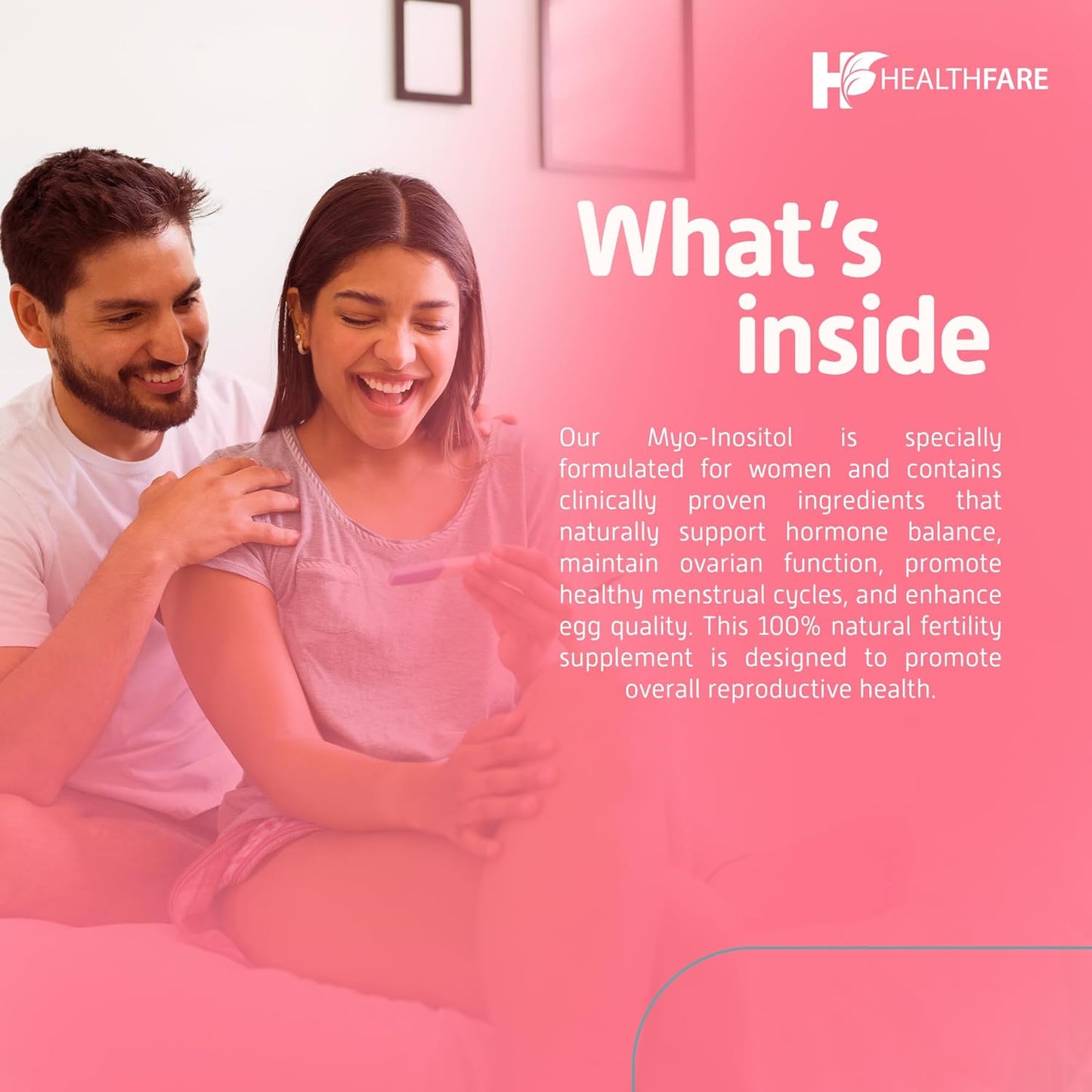 Ultra Strength Myo Inositol Supplement 2600mg - 200 Capsules for Healthy Ovarian Support in Women - Vitamin B8 Boost - BoostGo Australia