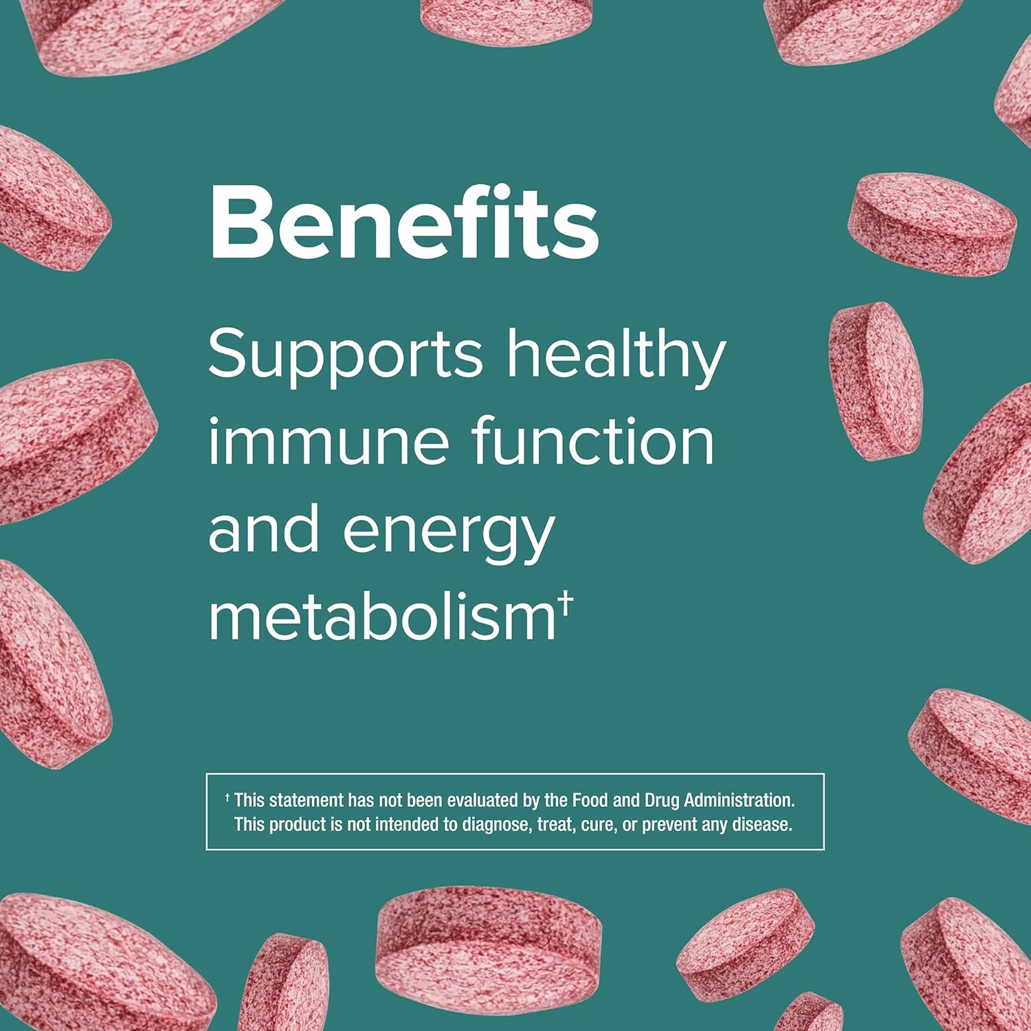 Ultra Strength Webber Naturals Vitamin B12 10,000 mcg Fast-Melting Tablets for Energy, Heart & Immune Health - 40 Count Vegan Gluten-Free Non-GMO