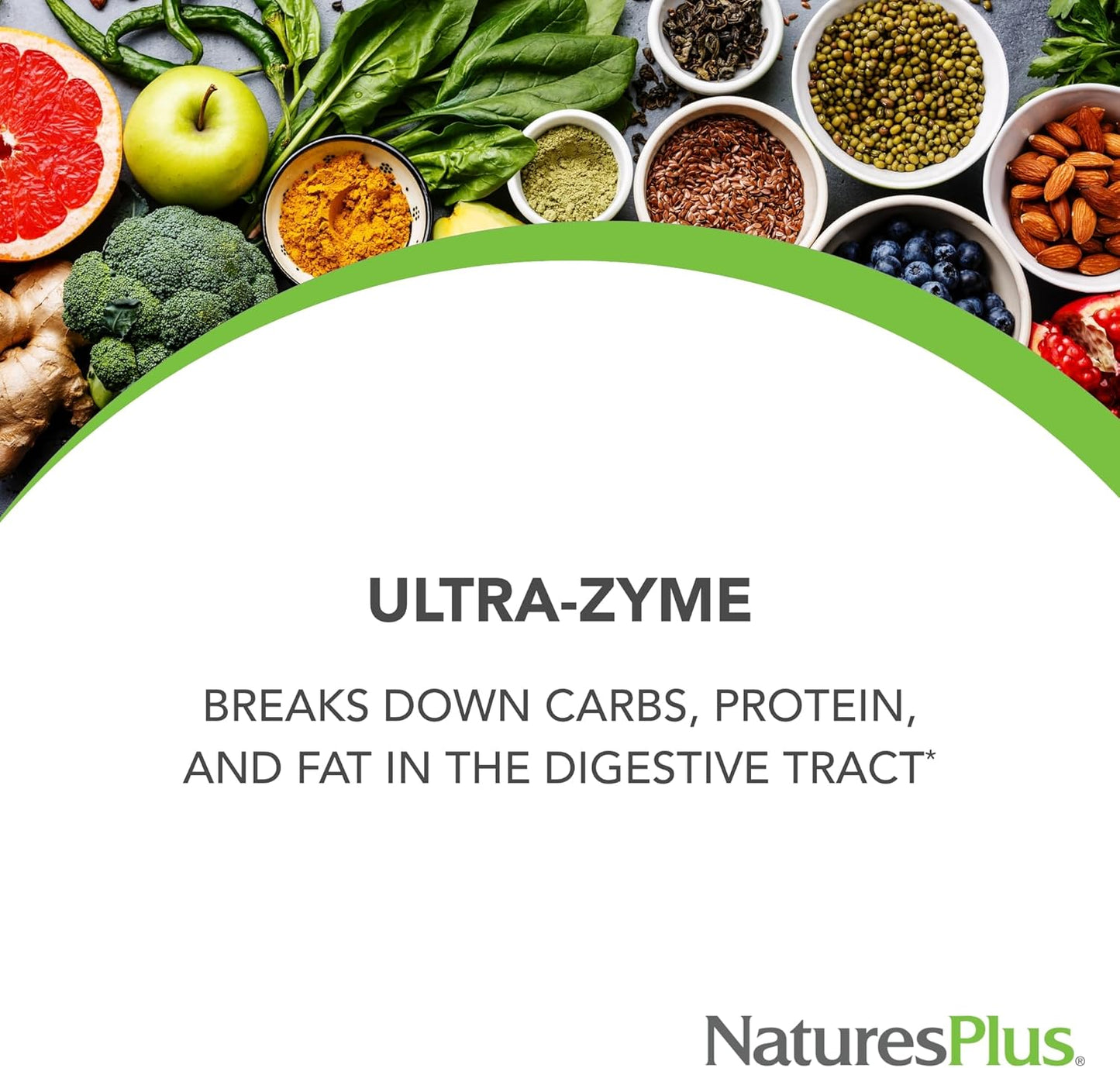 UltraZyme Digestive Enzyme Supplement with Ox Bile - 120 mg, 90 Tablets - Promotes Nutrient Absorption, Maximum Strength - 45 Servings