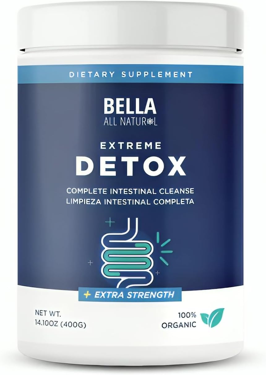 Unflavored Bella All Natural Extreme Detox Powder: The Ultimate Cleanse