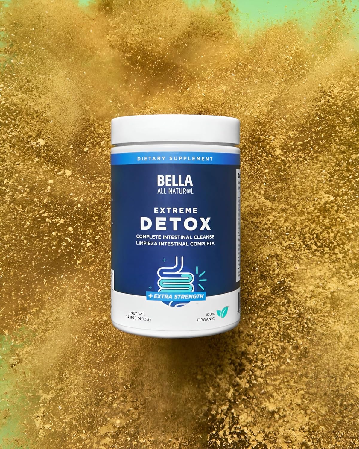 Unflavored Bella All Natural Extreme Detox Powder: The Ultimate Cleanse