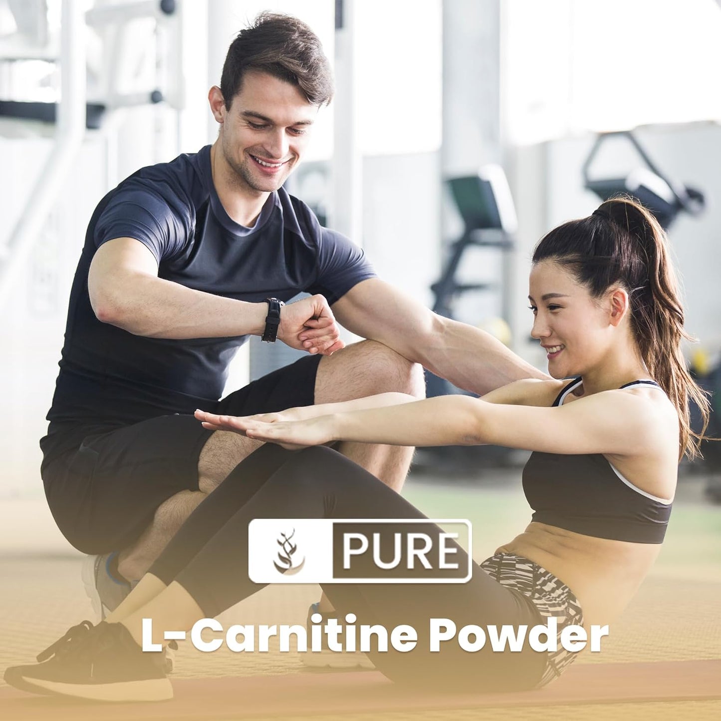 Unflavored L-Carnitine Powder (4 oz) with Pure Original Ingredients - Gluten-Free, Non-GMO Dietary Supplement, No Fillers