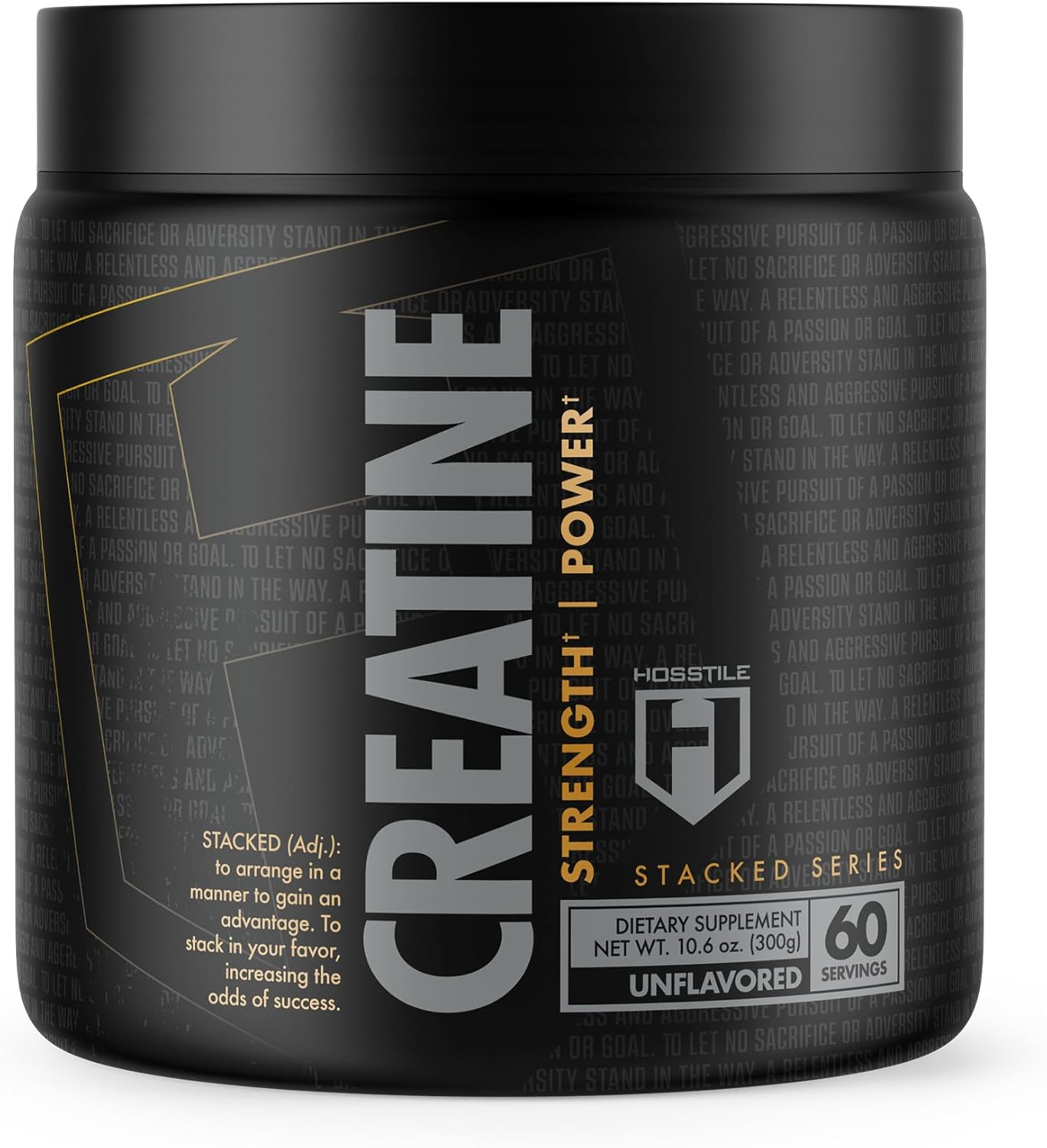 Unflavored Micronized Creatine Monohydrate Powder for Muscle Growth, Strength & Recovery - 60 Servings for Men & Women