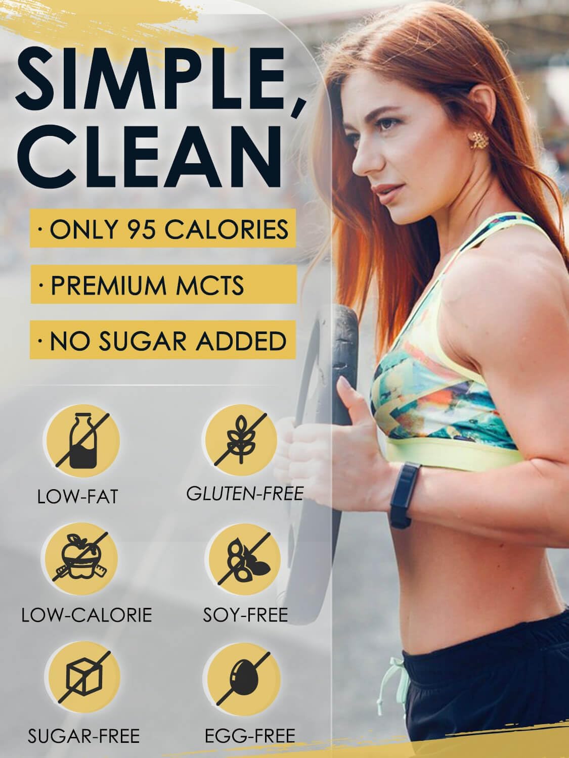 Unflavored Whey Isolate Protein Powder with 25g Protein, Low Carb & Sugar-Free for Men & Women - 500g