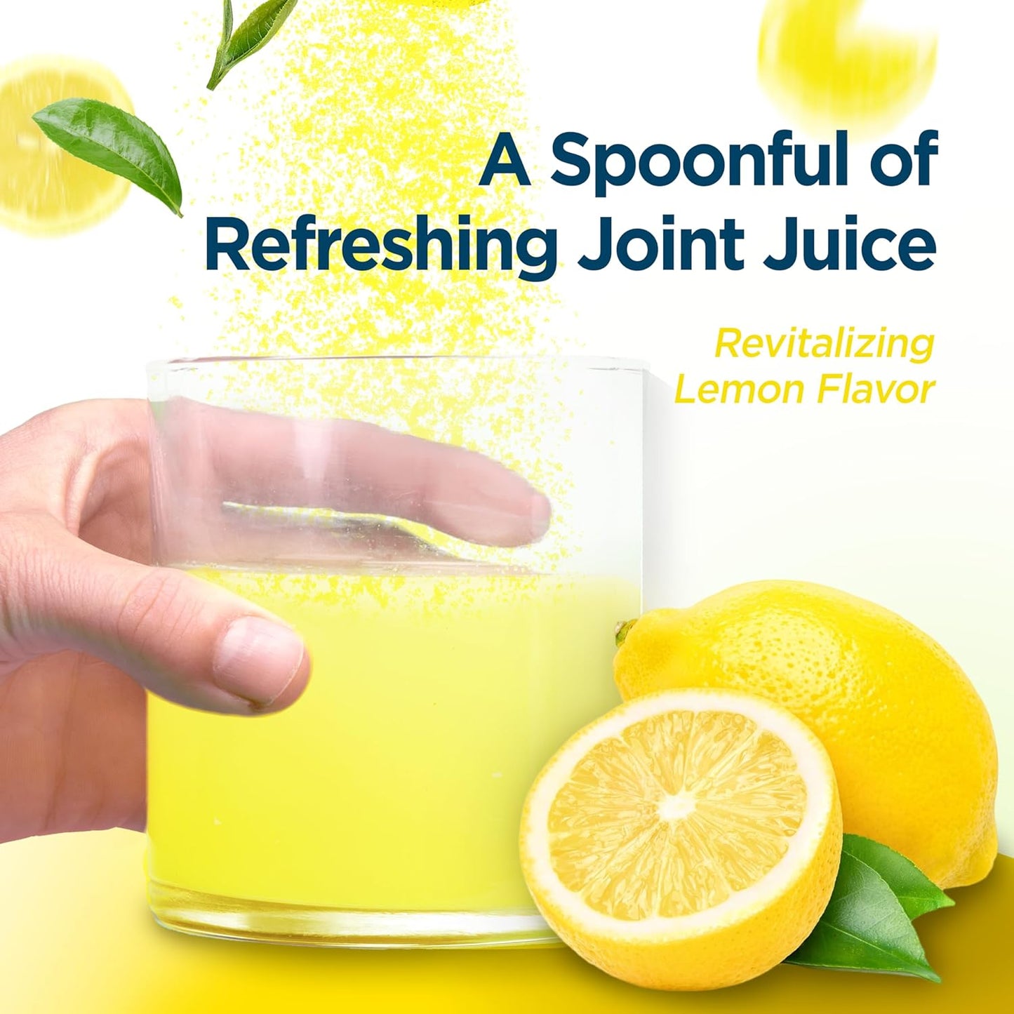 Univera RegeniCARE Canister - Lemon Flavor, Joint Support Supplement with Glucosamine, Chondroitin, MSM, Univestin - Restores Cartilage, Improves Joint Comfort, Mobility, Flexibility - 30-Day Supply, FSA HSA Eligible