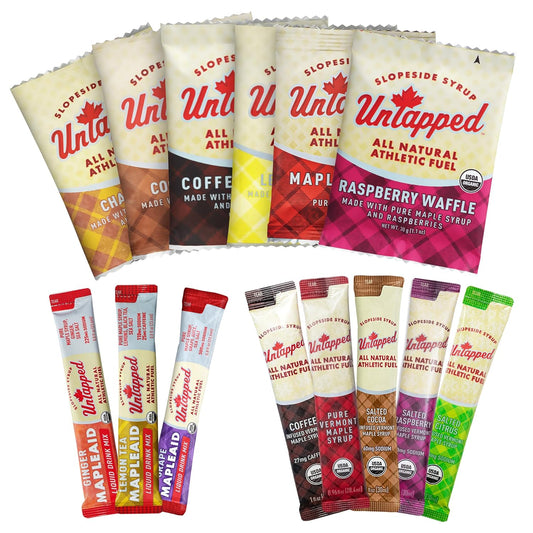 UnTapped Energy Gel Variety Pack - Fuel Your Workouts with Natural Ingredients