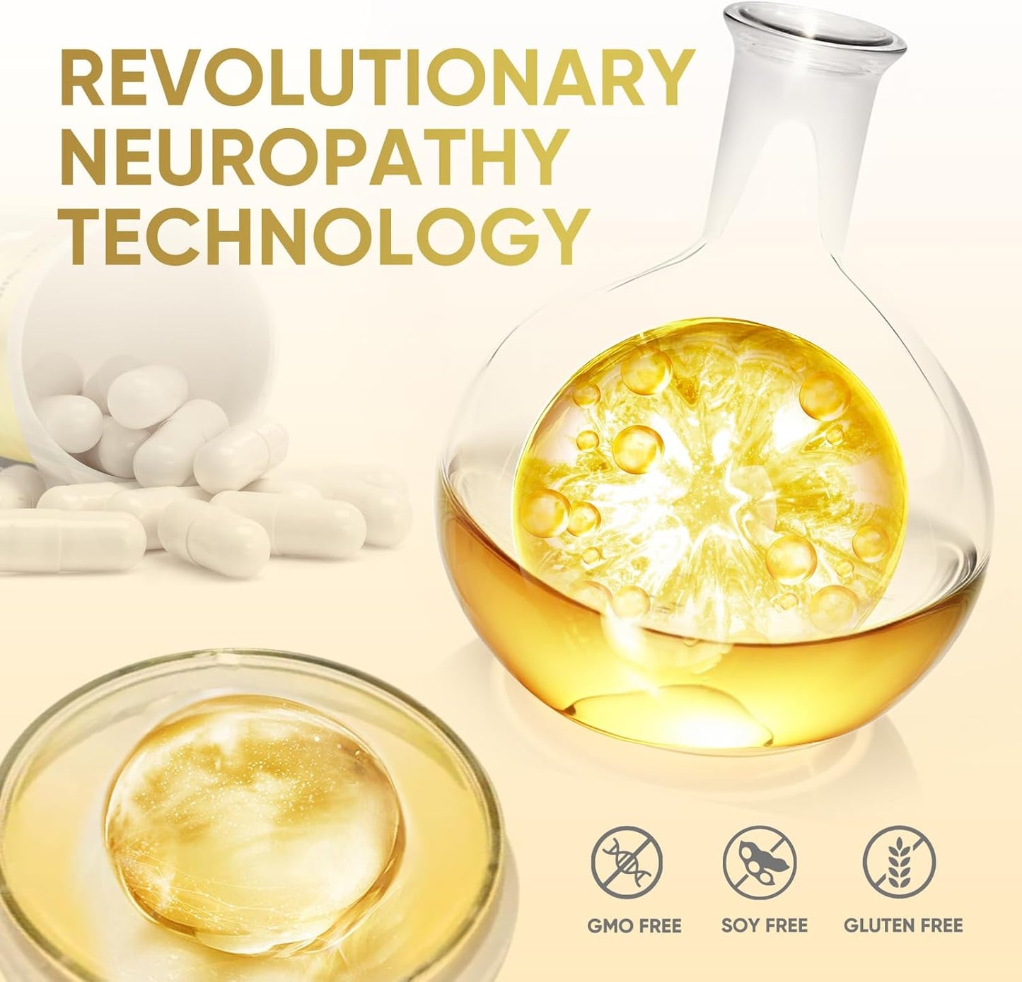 Urolithin A+ Softgels 1000MG, 90 Count, Made in USA for Advanced Cellular Health & Vitality