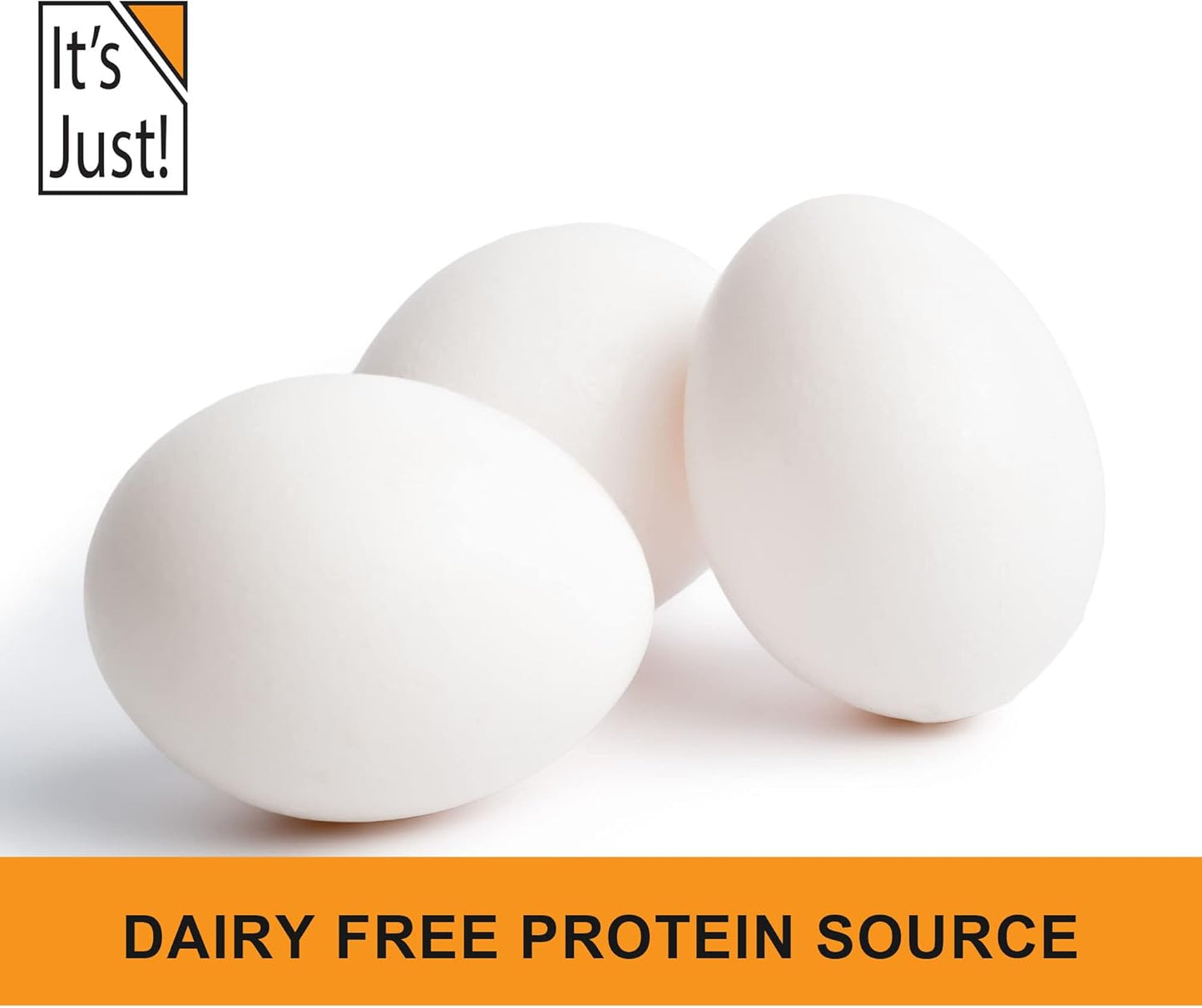 USA-Made Egg White Protein Powder (Unflavored, 3lb) - Premium Dried Egg Whites