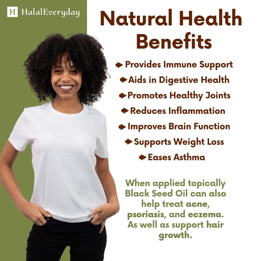 USDA Certified Organic Black Seed Oil - Cold Pressed Glass Bottle, 1.5% Thymoquinone, 3X Strength Turkish Black Cumin, Non-GMO - 100% Pure Blackseed Oil - 4oz Bottle