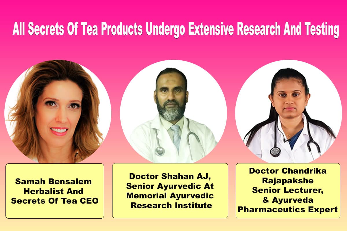 USDA Organic Fertility Tea for Men and Women - 40 Delicious Biodegradable Sachets - Tea Secrets