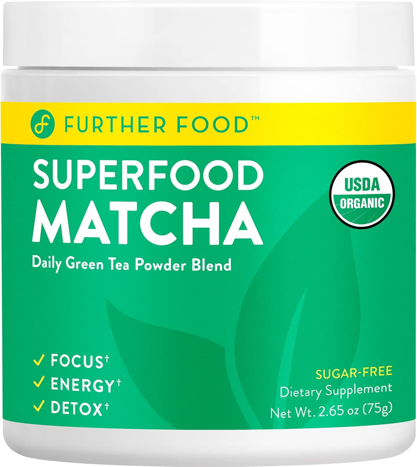 USDA Organic Japanese Matcha Green Tea Powder - Natural Energy Boost with Antioxidants for Immune Support - 30 Servings