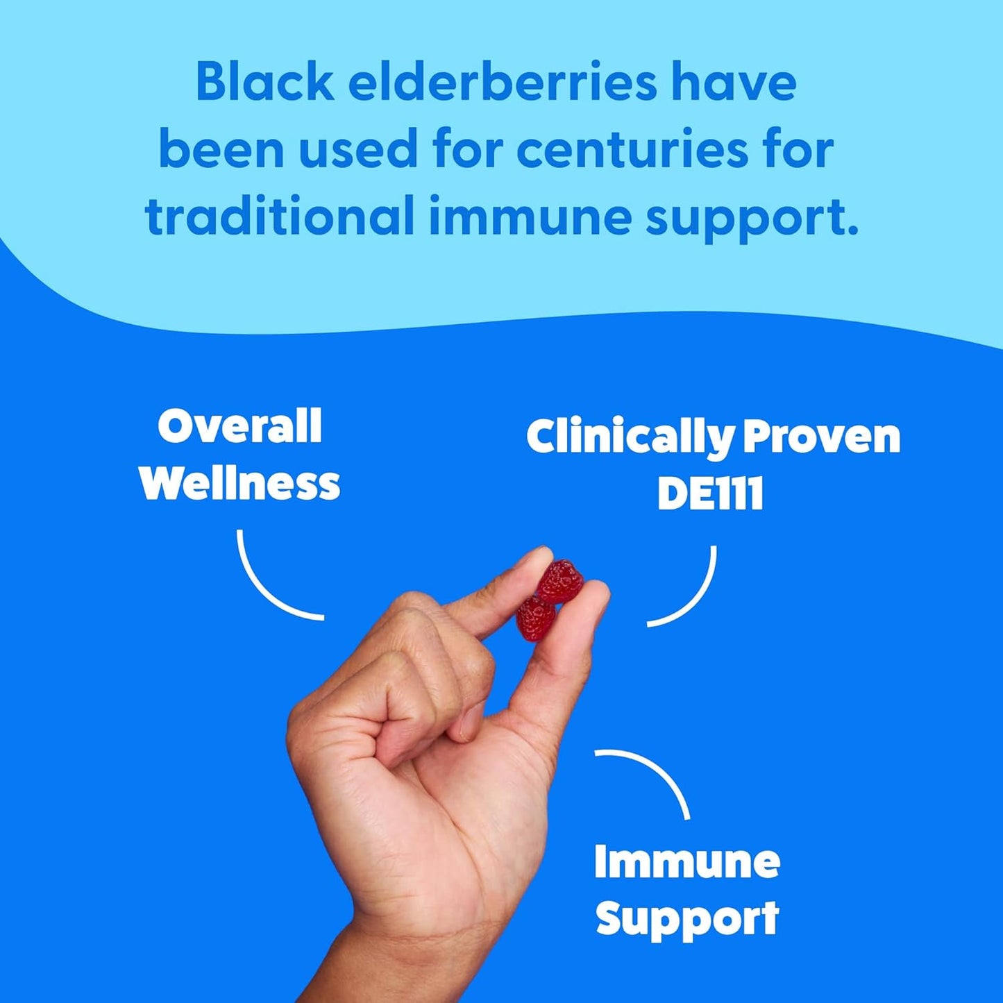 USDA Probiotic Gummies for Adults and Kids - Immune and Digestive Support with Clinically Studied DE111 - Bacillus subtilis - 30 Day Supply