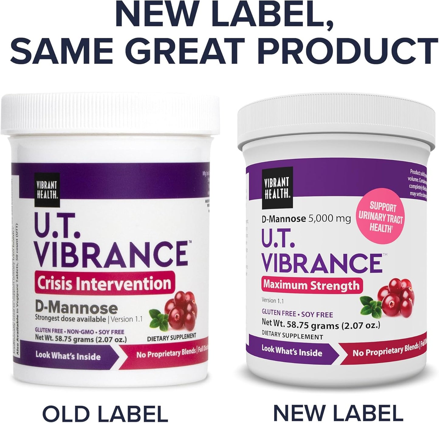 U.T. Vibrance Powder for Vibrant Urinary Tract Health, 10 Servings
