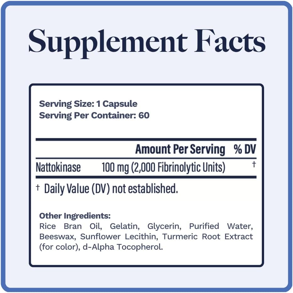 Utzy Naturals Heart Health Bundle with Ubiquinol and Nattokinase for Cardiovascular Support